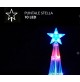 Albero di Natale Luminoso a Cono multicolore 3 metri 394 led